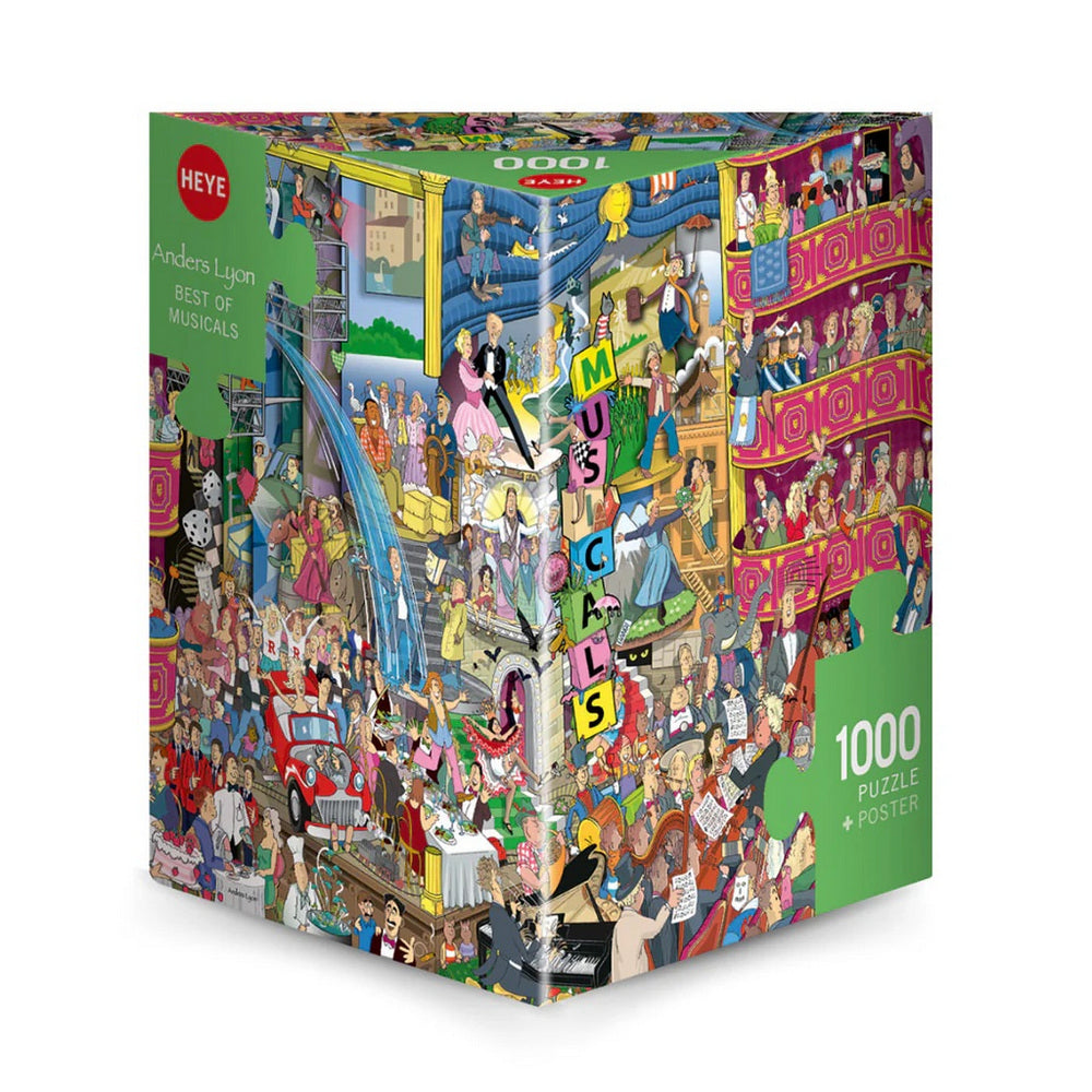 Heye - Lyon -  Best Of Musicals 1000 Piece Puzzle