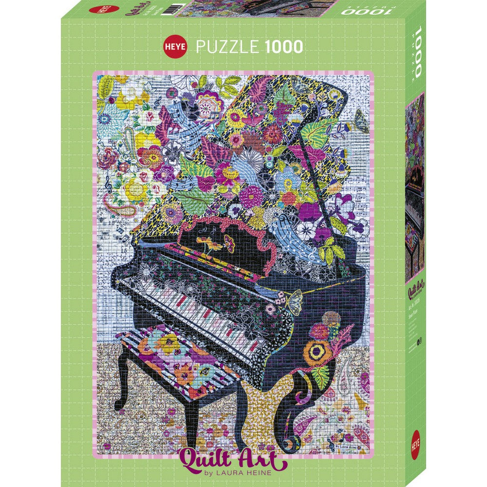 Heye - Quilt Art -  Sewn Piano 1000 Piece Puzzle