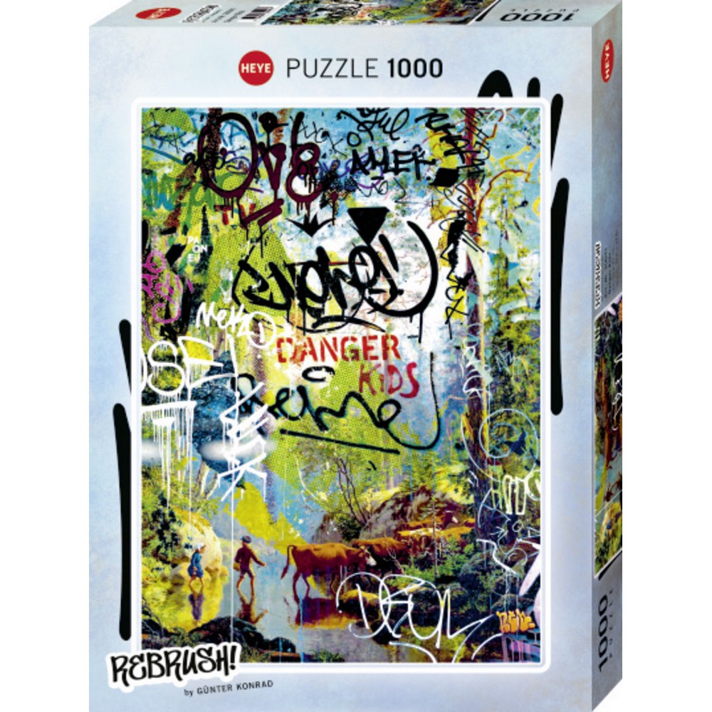 Heye - Rebrush! -  Danger Kids 1000 Piece Puzzle
