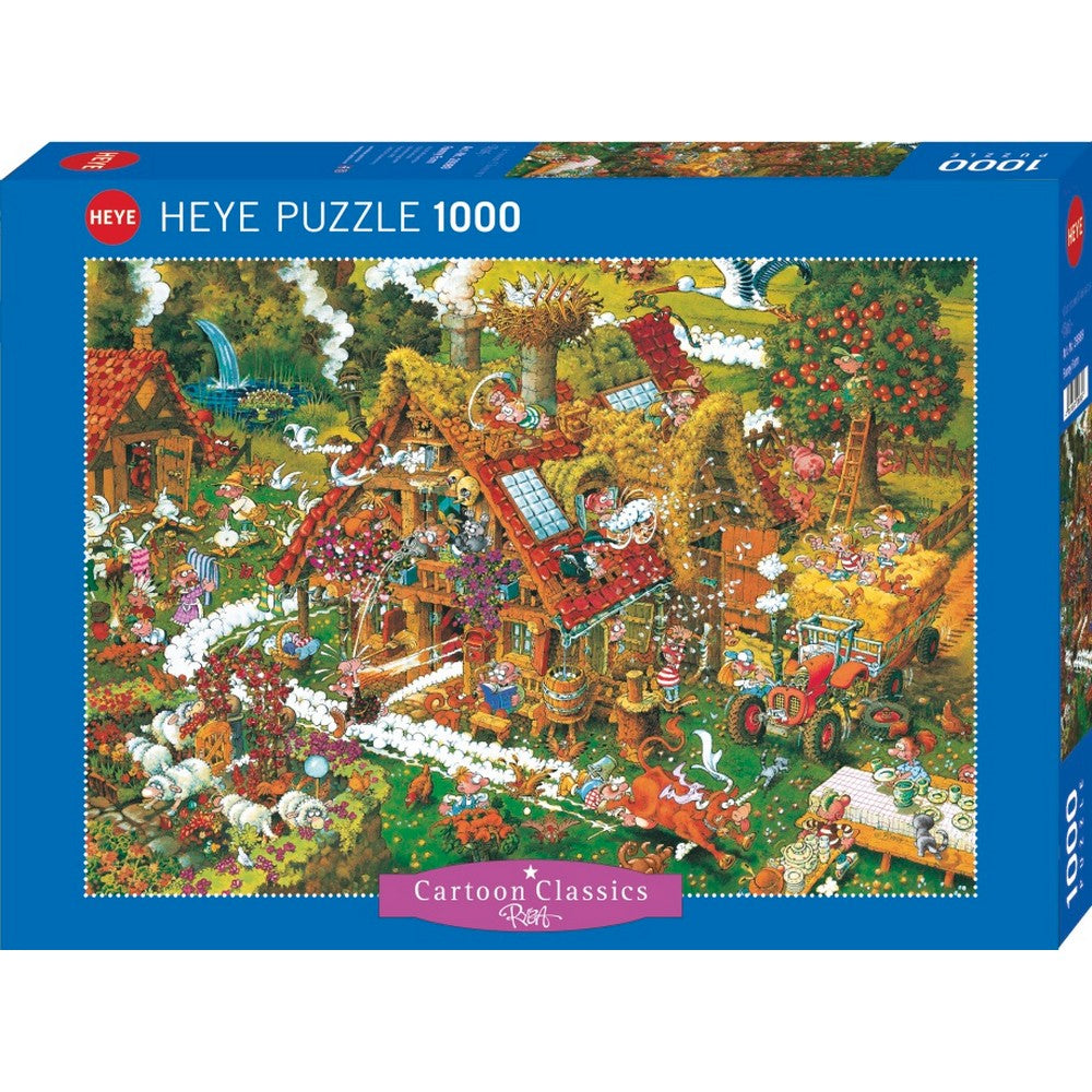 Heye - Ryba -  Funny Farm 1000 Piece Puzzle
