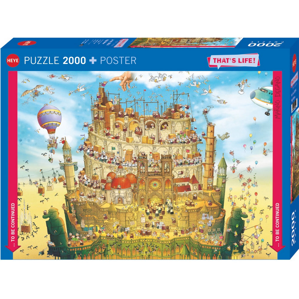 Heye - That's Life -  High Above 2000 Piece Puzzle