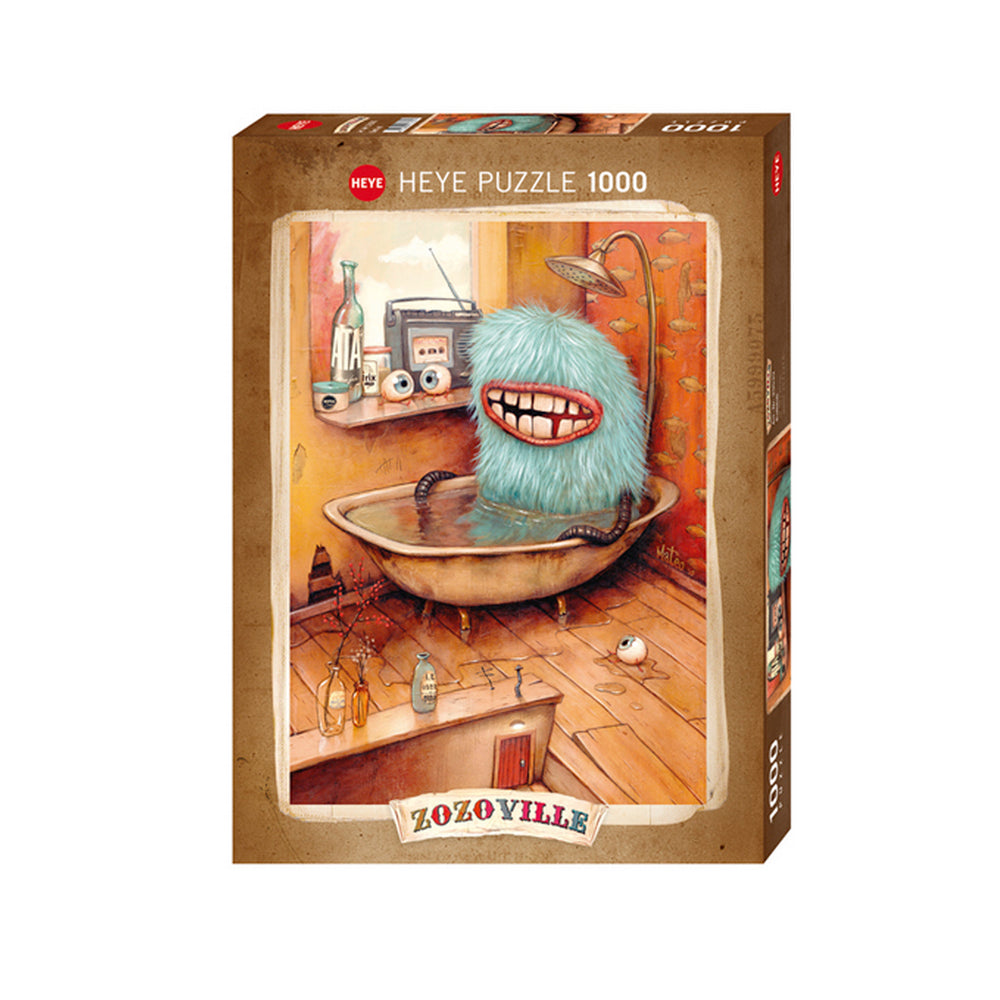 Heye - Zozoville -  Bathtub 1000 Piece Puzzle