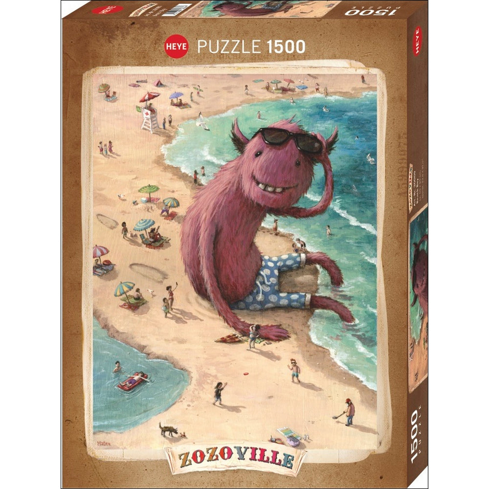 Heye - Zozoville -  Beach Boy 1500 Piece Puzzle