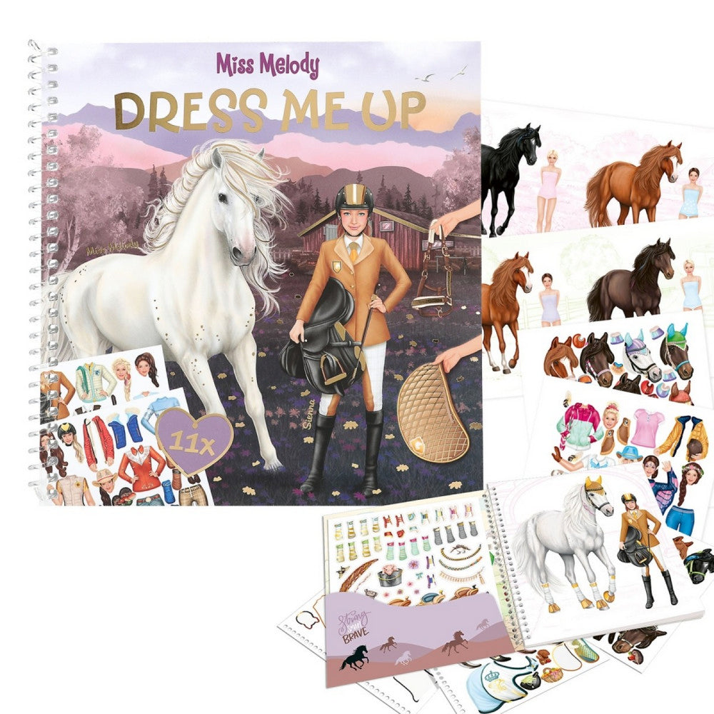 Dress Me Up Sticker Book