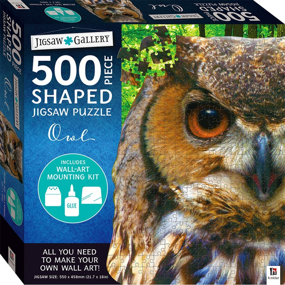 Jigsaw Gallery Owl 500 Piece Puzzle