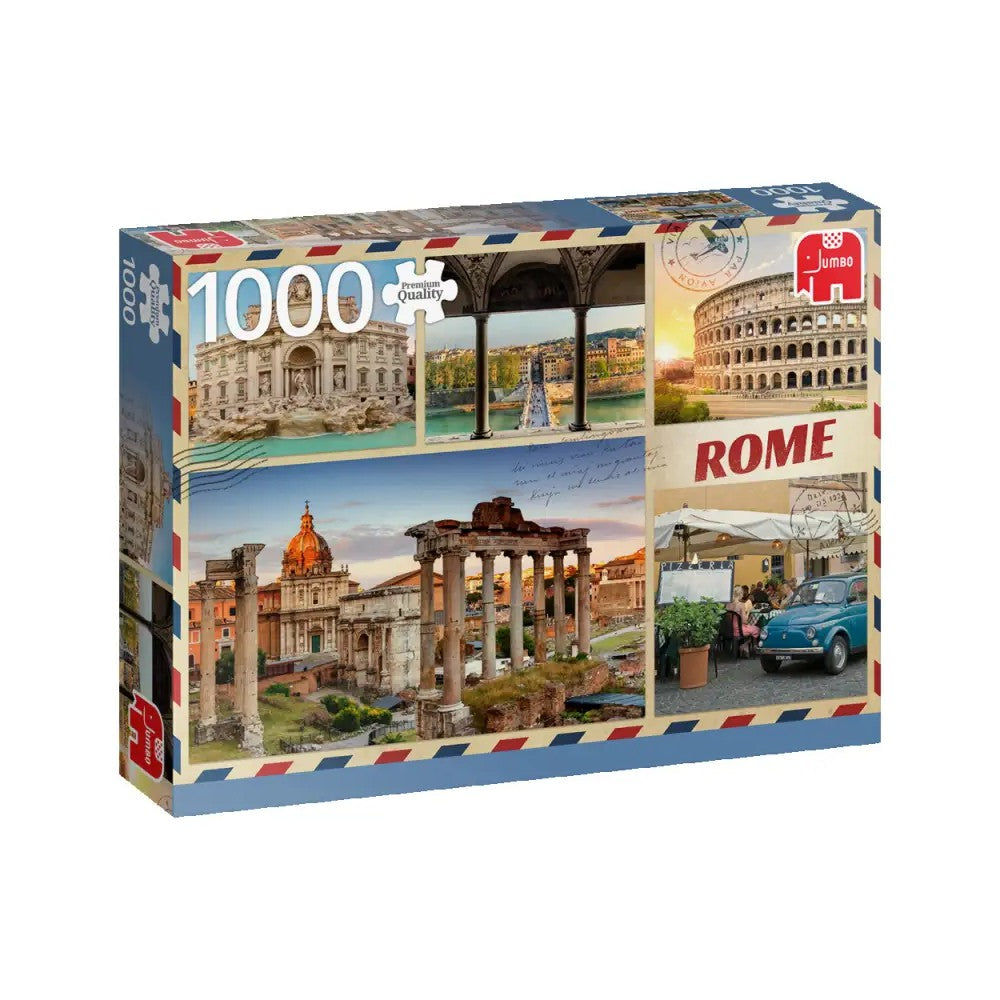 Jumbo - Greetings From Rome 1000 Piece Puzzle