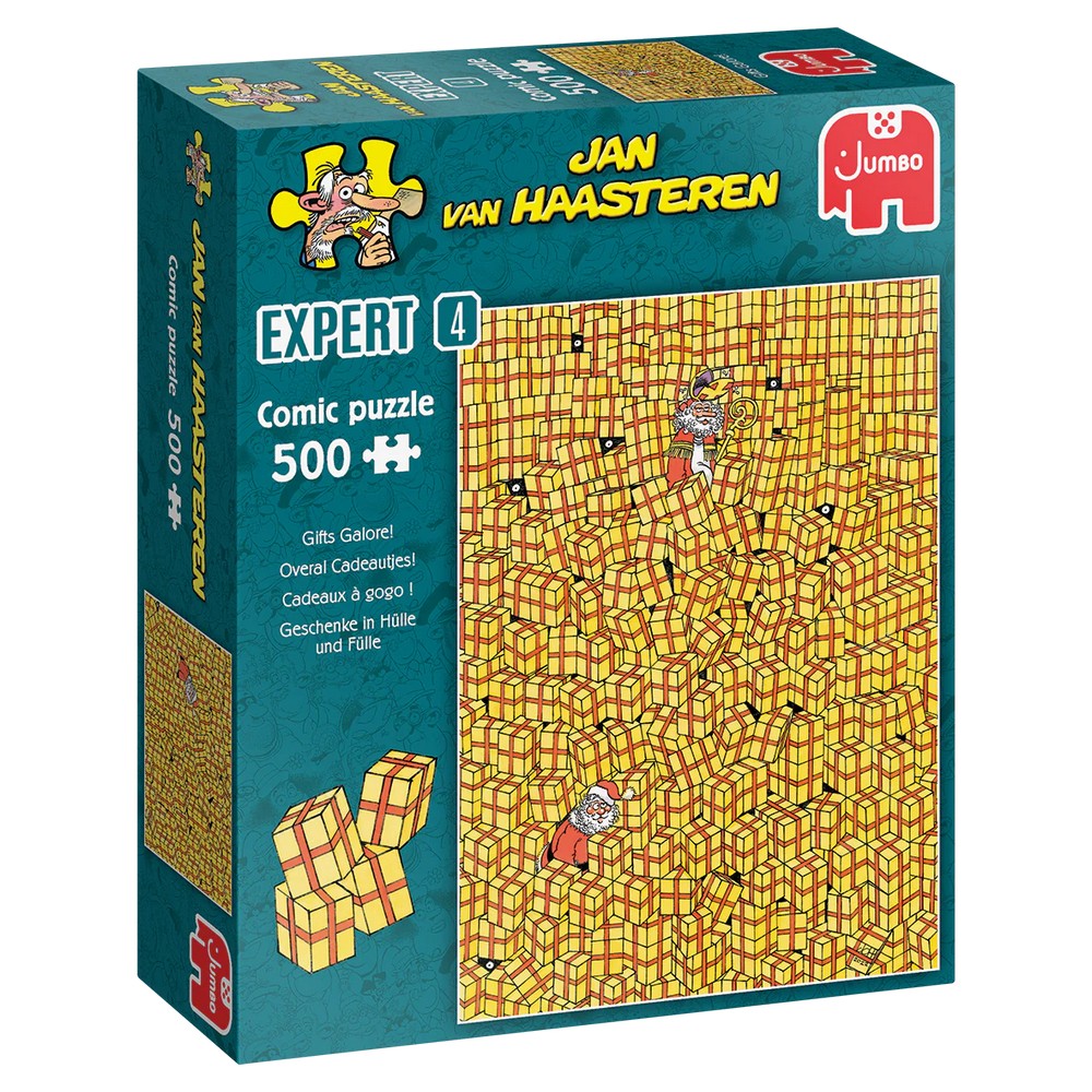 Jumbo Jan van Haasteren - Expert Gifts Galore 500 Piece Puzzle