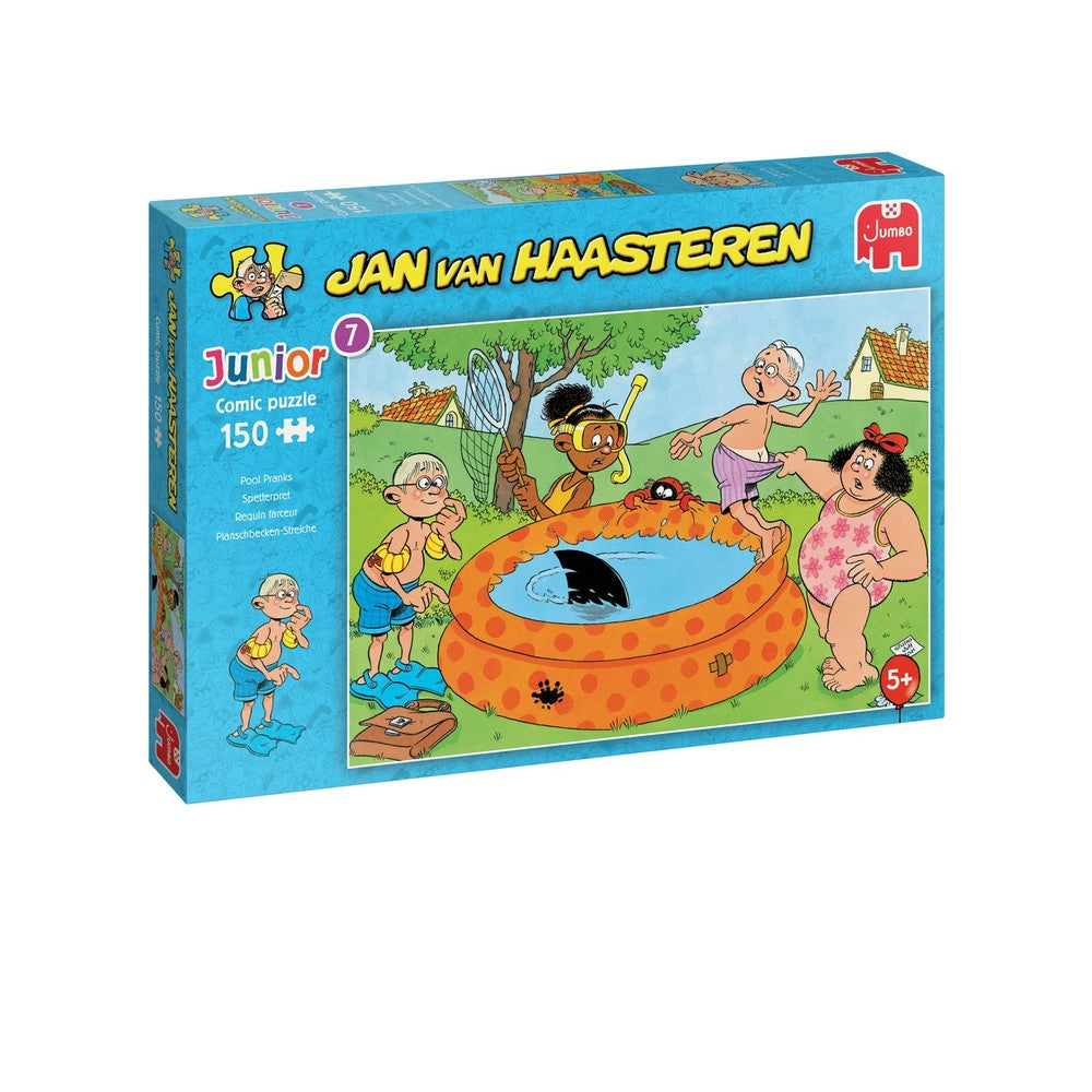 Jumbo Jan van Haasteren - Kids -  Pool Pranks 150 Piece Puzzle