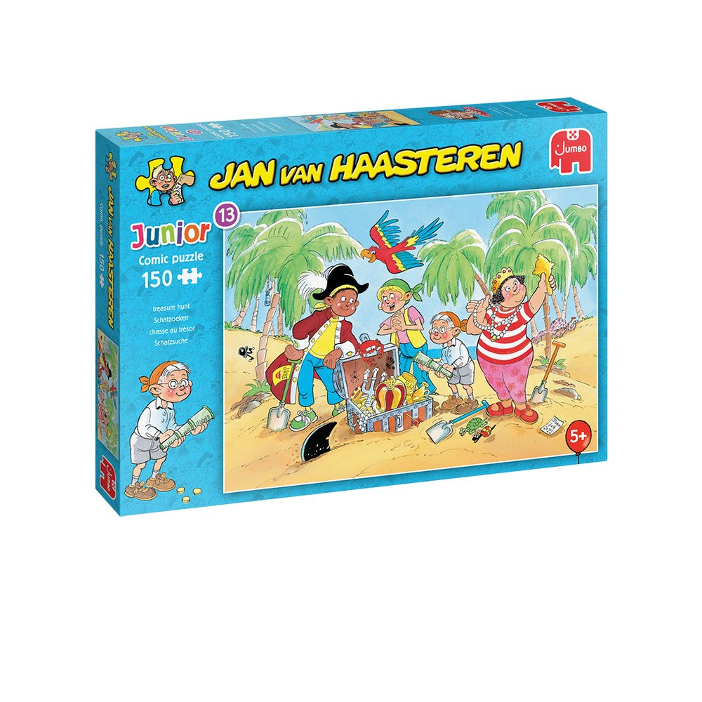 Jumbo Jan van Haasteren - Kids -  Treasure Hunt 150 Piece Puzzle