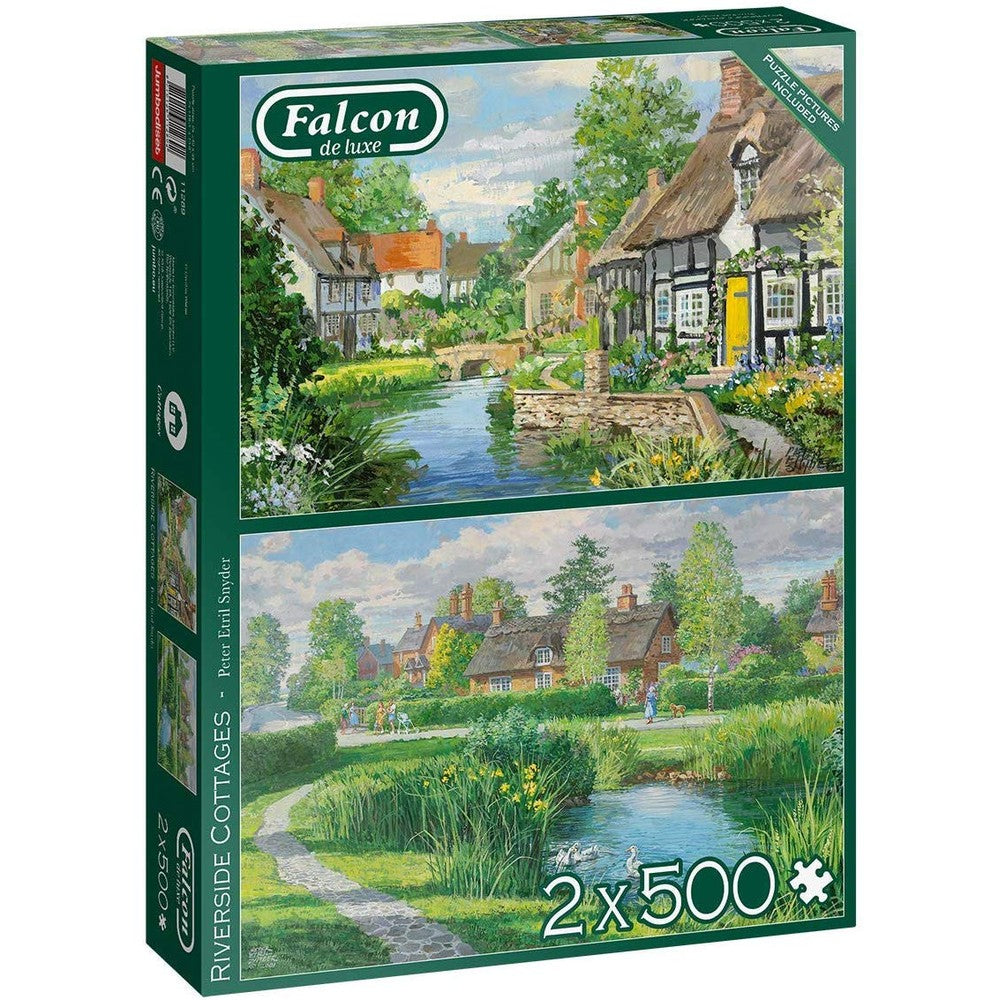 Riverside Cottages 2 x 500 Piece Puzzle