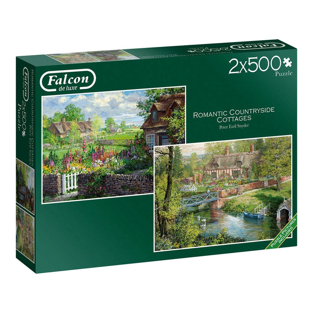 Romantic Cottages 2 x 500 Piece Puzzle