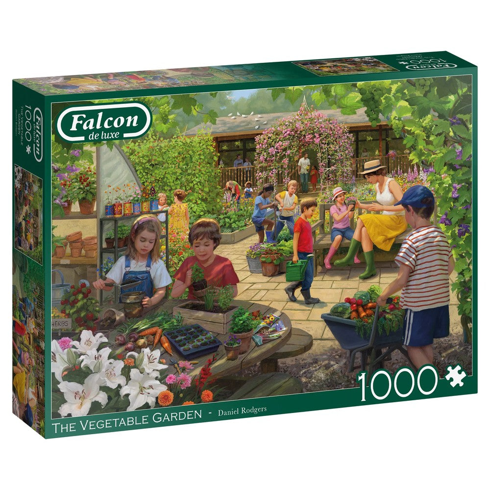 Jumbo - The Vegetable Garden 1000 Piece Puzzle