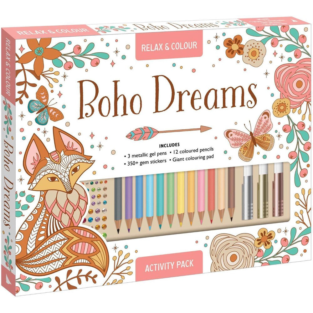 Boho Dreams Relax & Colour Kit