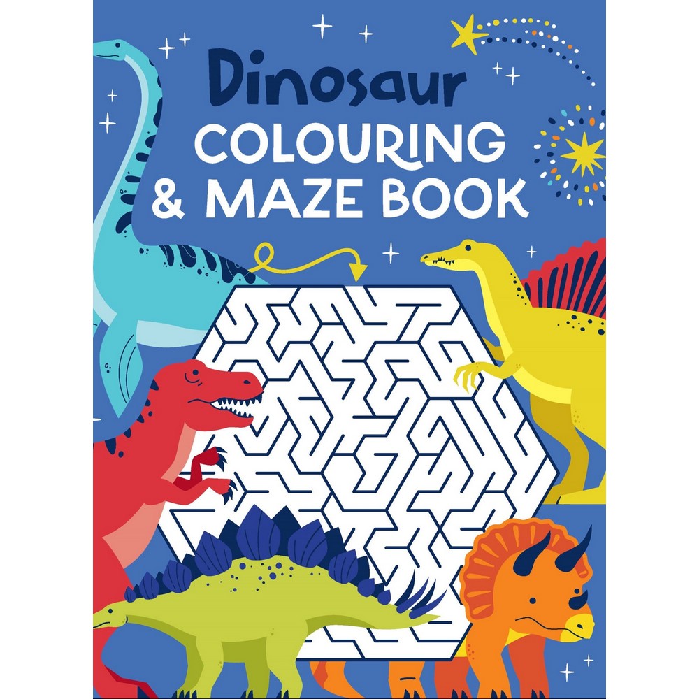 Dinosaur Colouring & Mazes