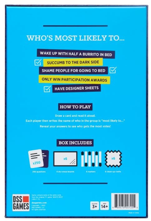 Whos More Likely To... Voting Edition - Good Games