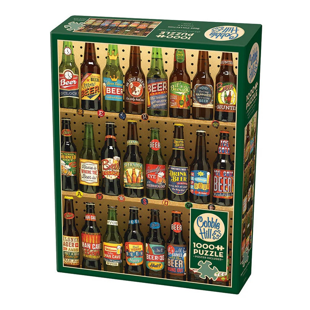 Beer Collection 1000 Piece Puzzle