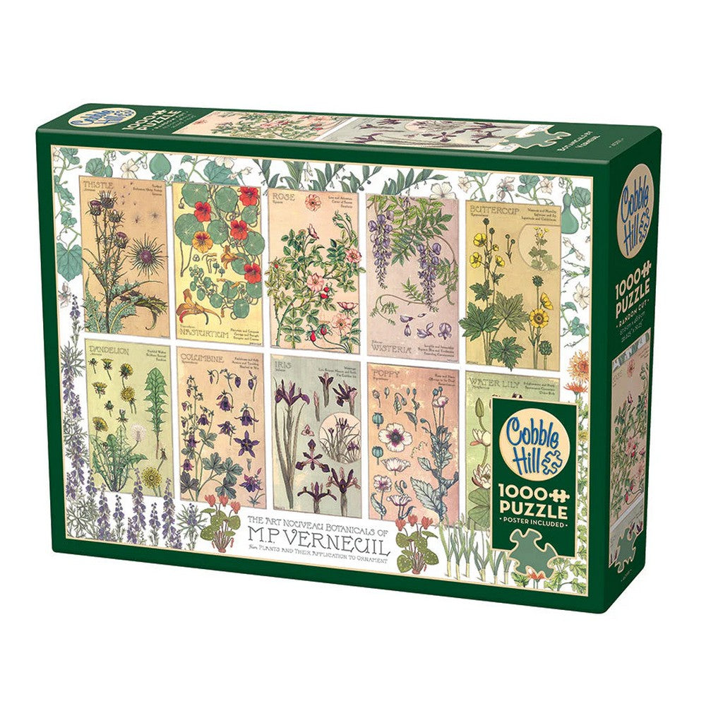 Cobble Hill - Botanicals By Verneuil 1000 Piece Puzzle