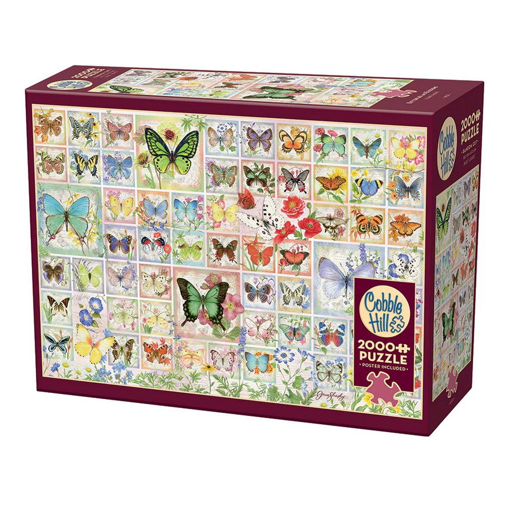Cobble Hill - Butterflies & Blossoms 2000 Piece Puzzle