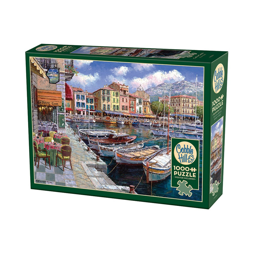 Cobble Hill - Cafe In Cassis 1000 Piece Puzzle