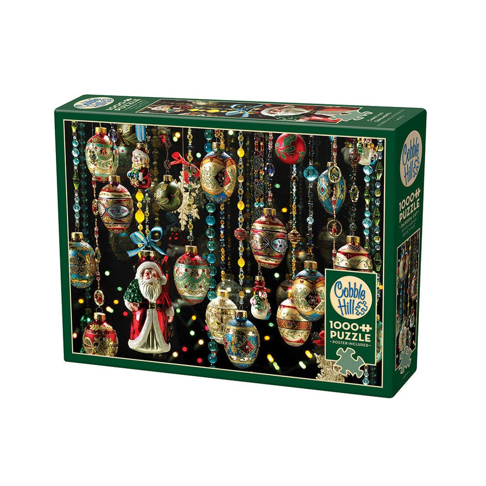 Christmas Ornaments 1000 Piece Puzzle