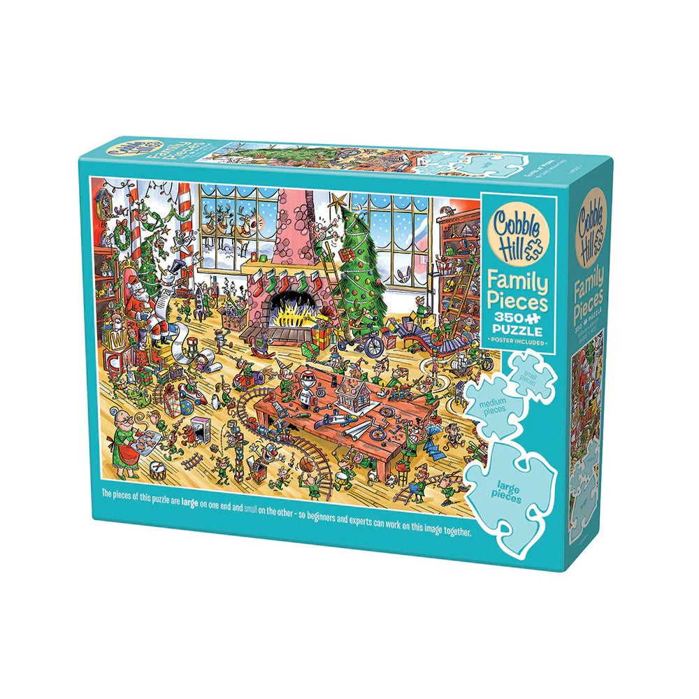 Elves At Work 350 Piece Puzzle