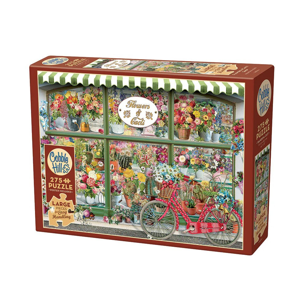 Flowers & Cacti Shop 275 Piece Puzzle
