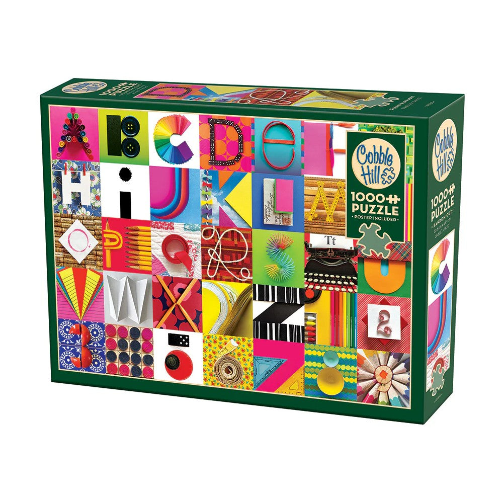 Cobble Hill - Found Alphabet 1000 Piece Puzzle