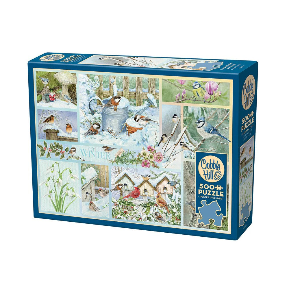 Garden Birds In Winter 500 Piece Puzzle