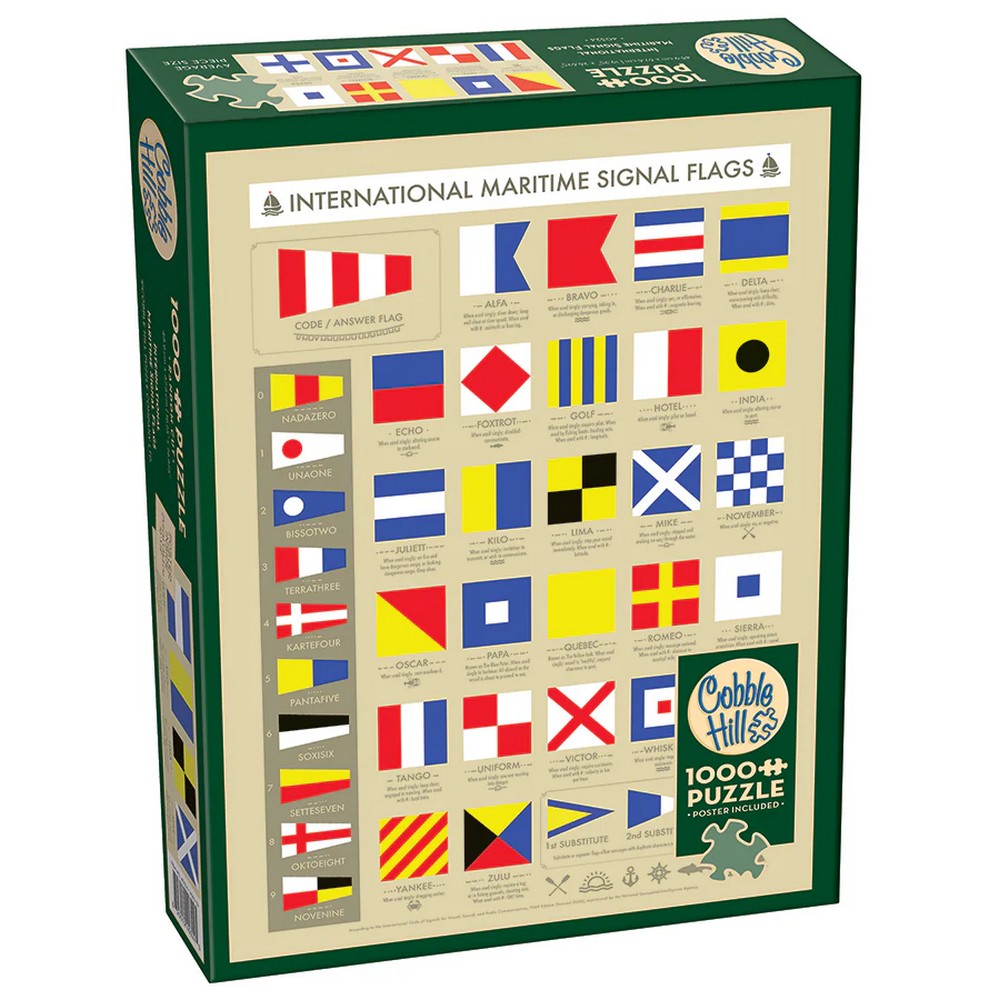 Maritime Signal Flags 1000 Piece Puzzle