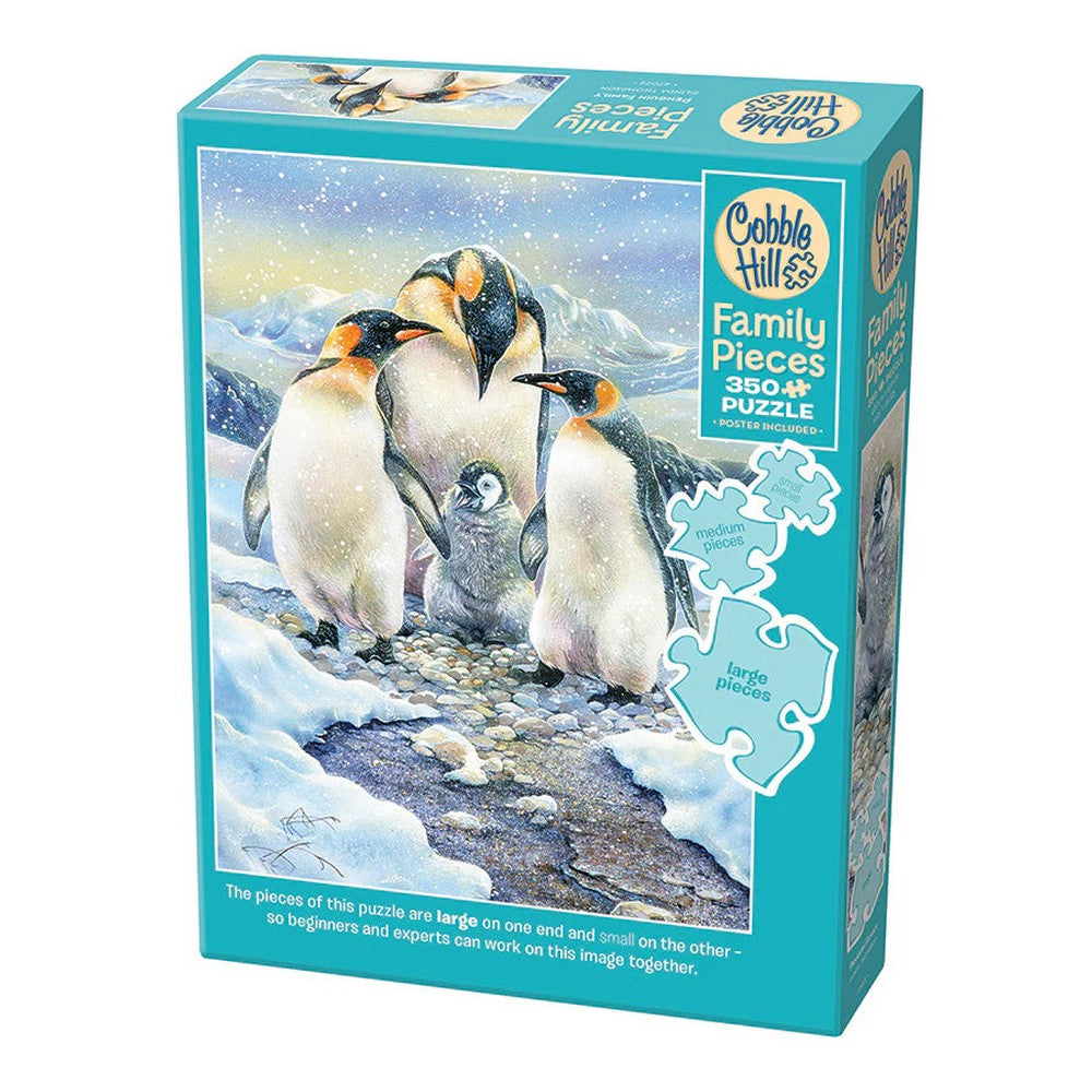 Cobble Hill - Penguin Family 350 Piece Puzzle