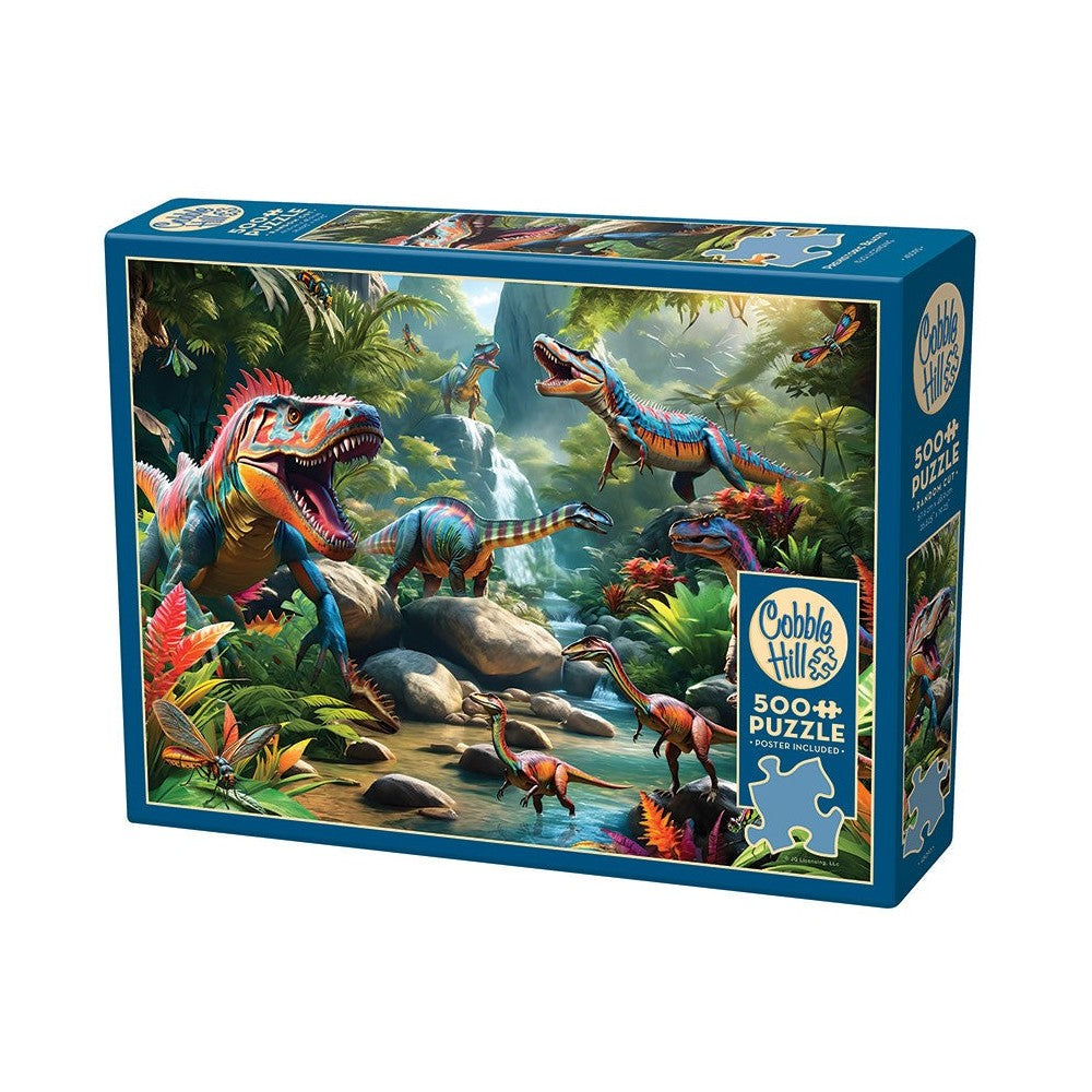 Cobble Hill - Prehistoric Beasts 500 Piece Puzzle