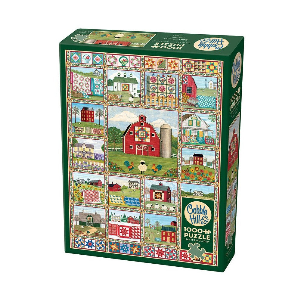 Cobble Hill - Quilt Country 1000 Piece Puzzle