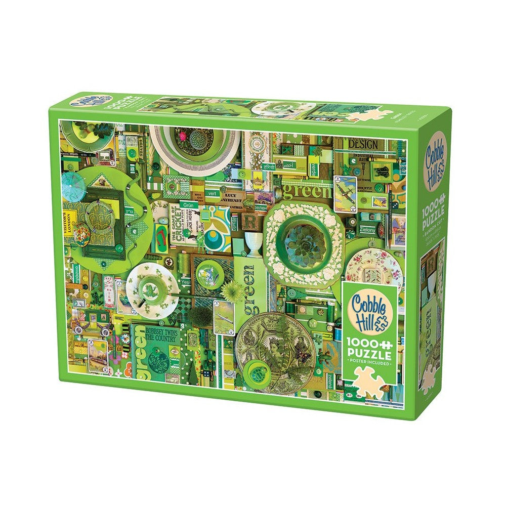 Cobble Hill - Rainbow Project 1000 Piece Puzzle Green