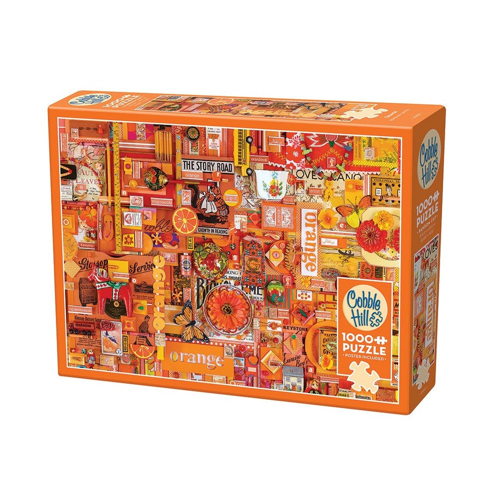 Cobble Hill - Rainbow Project 1000 Piece Puzzle Orange