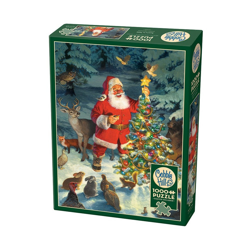 Cobble Hill - Santa's Tree 1000 Piece Puzzle