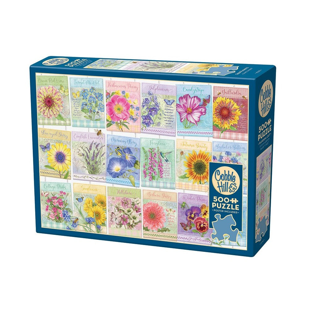 Seed Packets 500 Piece Puzzle