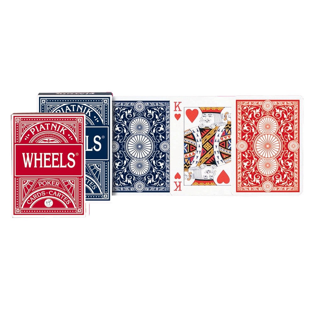 Wheel Poker Linen Single Deck