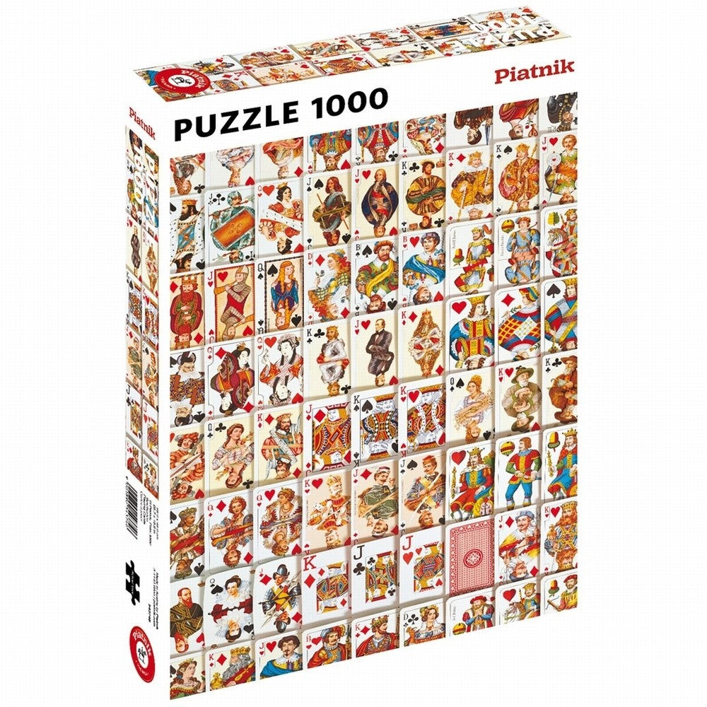 Puzzle - Piatnik - Playing Cards 1000 Piece Puzzle