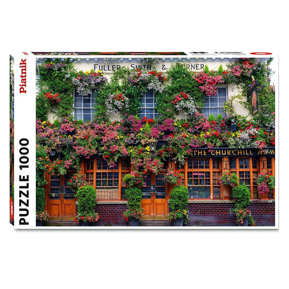 Puzzle - Piatnik - Churchill Pub; London 1000 Piece Puzzle