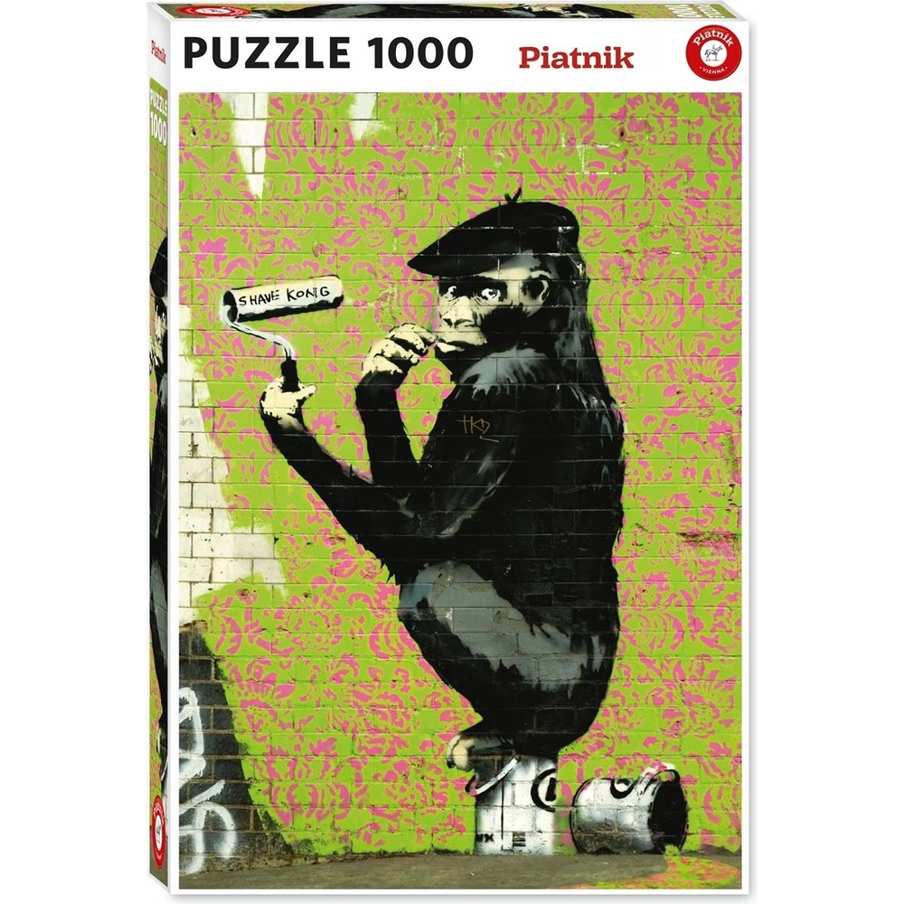 Piatnik - Bansky -  Roller Chimp 1000 Piece Puzzle