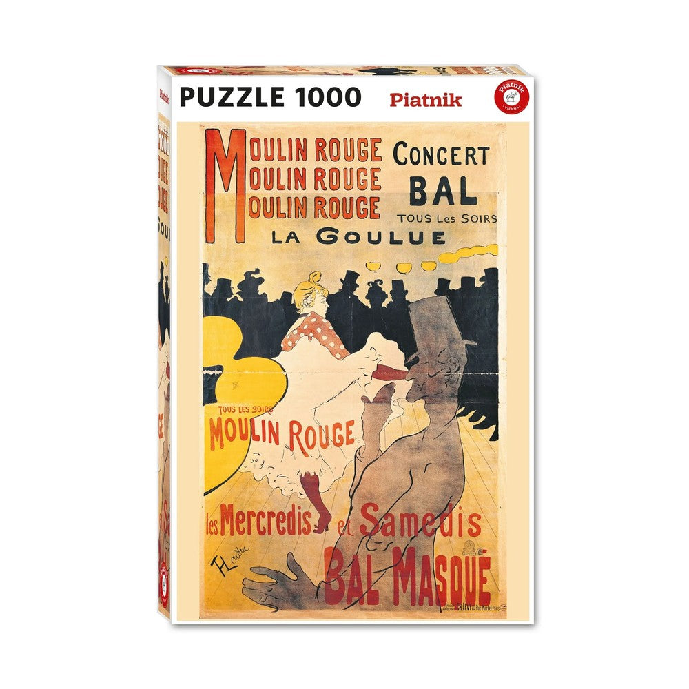 Piatnik - Toulouse-Lautrec -  Moulin Rouge Puzzle