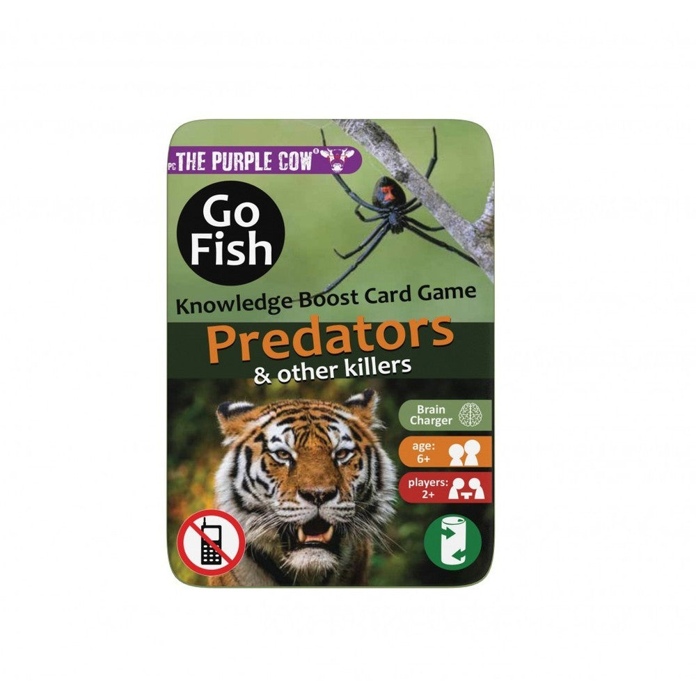 Go Fish Predators -  Magnet - Tin