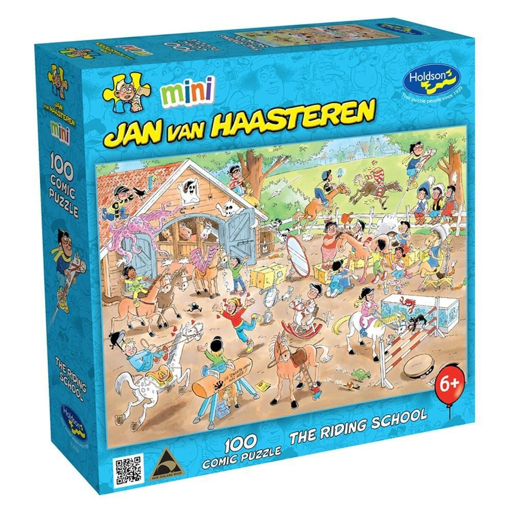 Holdson - Jvh Mini 100 Piece Puzzle Riding School