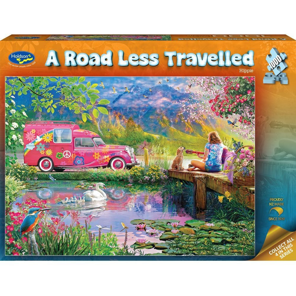 Road Less Traveld - Hippie 1000 Piece Puzzle