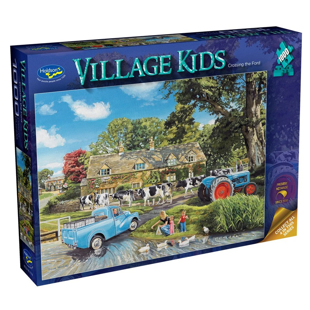 Holdson - Village Kids Crossing The Ford