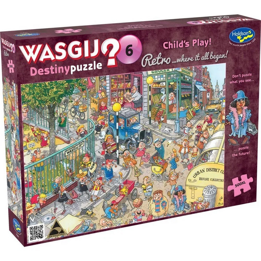 Holdson - Wasgij? Retro Destiny 6 500 Piece Puzzle