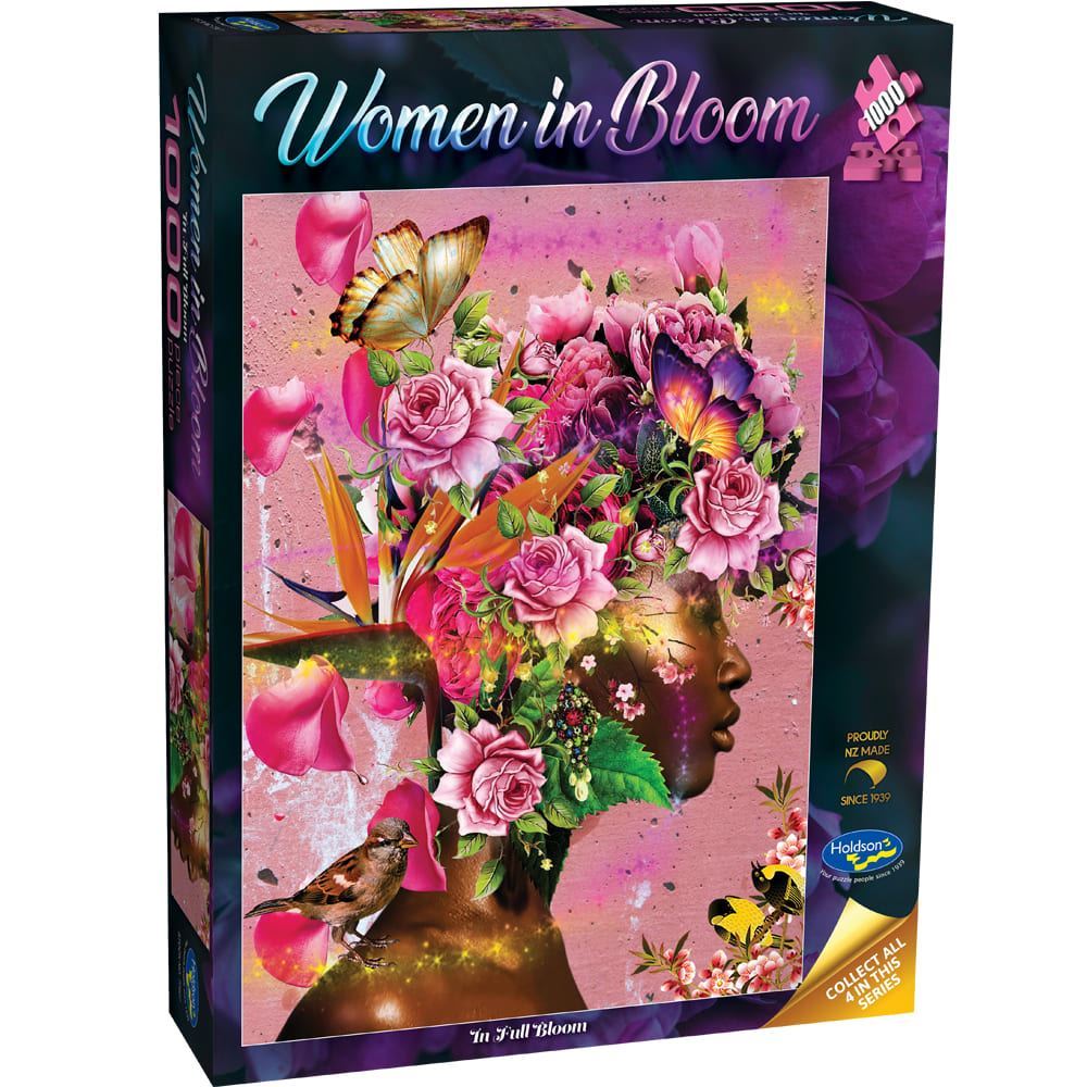 Holdson - Woman In Bloom Full Bloom 1000 Piece Puzzle