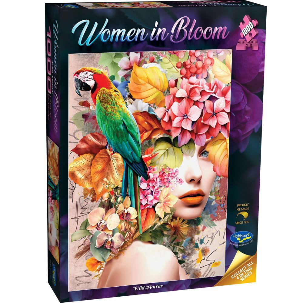 Holdson - Woman In Bloom Wildflower 1000 Piece Puzzle