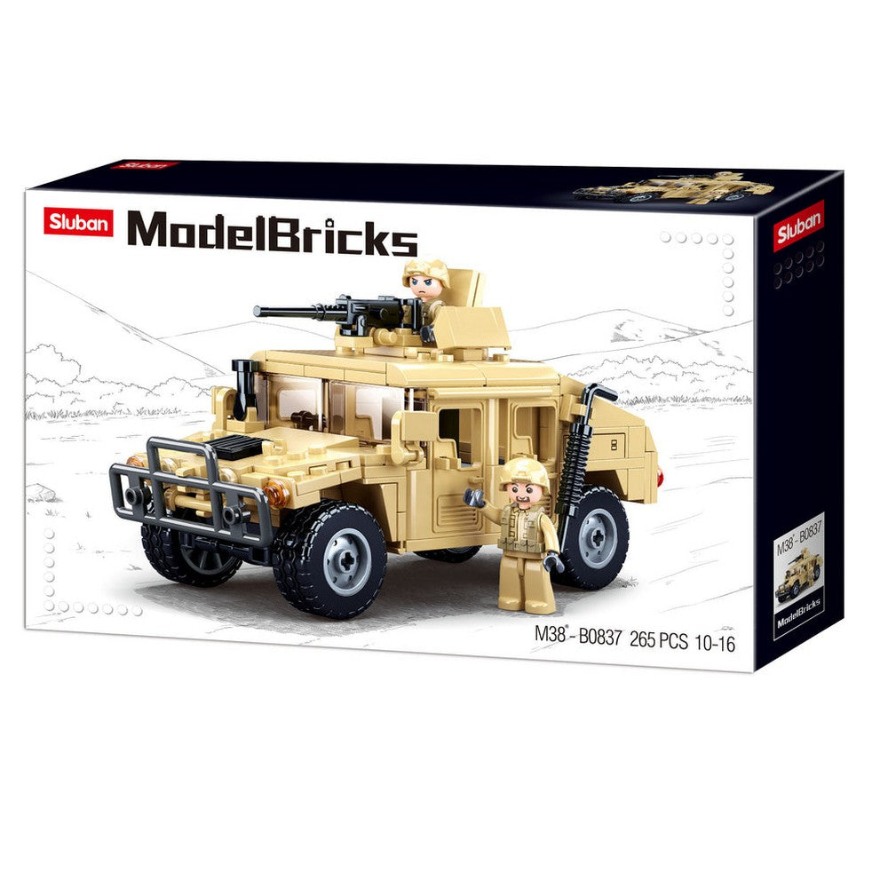 Hummer H2 Asasult Vehicle 265 Pieces