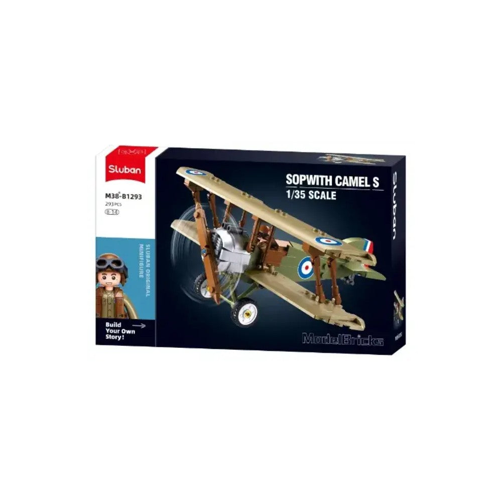 Sopwith Camel S Biplane 293 Pieces